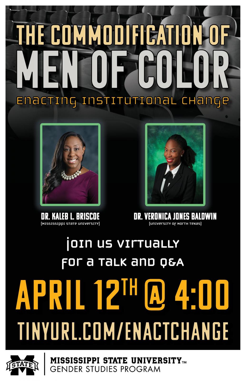 The Commodification of Men of Color College of Arts and Sciences